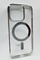 Ön Yüz iPhone 14 Pro Gümüş Parlak Kenarlı MagSafe Kılıf