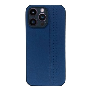 iPhone 14 Pro Max Kamera Korumalı Mavi Süet Kılıf
