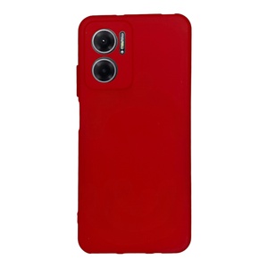 Xiaomi Redmi Note 11E Kırmızı Yumuşak Silikon Kılıf