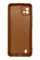 Arka Yüz Realme C20 - C11 2021 Kahverengi Renkli Silikon Kılıf