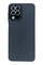 Ön Yüz Samsung Galaxy M33 Siyah Metal Kamera Korumalı Silikon Kılıf