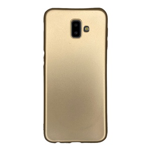 Samsung Galaxy J6 Plus Gold Yumuşak Silikon Kılıf