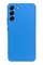 Ön Yüz Samsung Galaxy S22 Plus İçi Süet Tasarım Mavi Silikon Kılıf