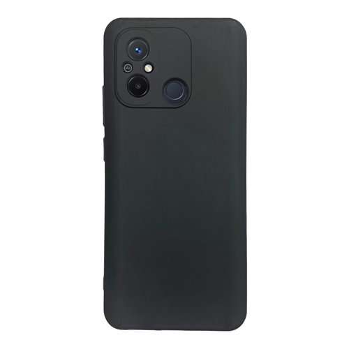 Ön Yüz Xiaomi Redmi 12 C Siyah Yumuşak Silikon Kılıf