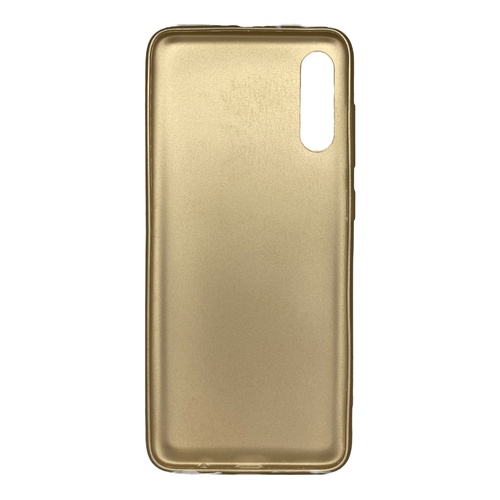 Arka Yüz Samsung Galaxy A70 Gold Yumuşak Silikon Kılıf