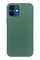 Ön Yüz İPhone 12 Yeşil Yumuşak Silikon Kılıf