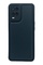 Ön Yüz Oppo A54 Kamera Korumalı Deri Desenli Siyah Silikon Kılıf