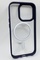 Arka Yüz iPhone 14 Pro Koyu Mor Çerçeveli MagSafe Kılıf