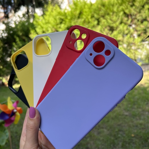 Toplu Dış Çekim İPhone 14 Plus Yumuşak Silikon Kılıf