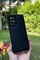 Dış Çekim Ön Yüz Oppo A54 Kamera Korumalı Deri Desenli Siyah Silikon Kılıf