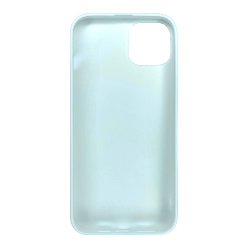Arka Yüz İPhone 14 Plus Beyaz Yumuşak Silikon Kılıf