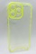 Ön Yüz iPhone 13 Sarı Fosforlu Şeffaf Silikon Kılıf