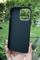 Dış Çekim Arka Yüz iPhone 14 Pro Max Siyah Deri MagSafe Kılıf