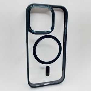 iPhone 14 Pro Siyah Çerçeveli MagSafe Kılıf