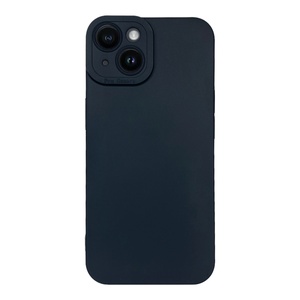 iPhone 14 Siyah Renkli Silikon Kılıf