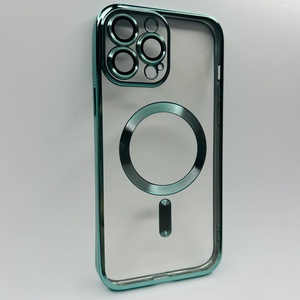 iPhone 13 Pro Max Yeşil Kamera Korumalı MagSafe Kılıf