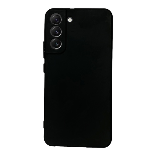 Ön Yüz Samsung Galaxy S22 Plus Siyah Yumuşak Silikon Kılıf