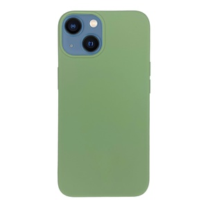 iPhone 14 Yeşil Yumuşak Silikon Kılıf