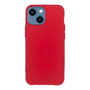iPhone 13 Mini Kırmızı Yumuşak Silikon Kılıf