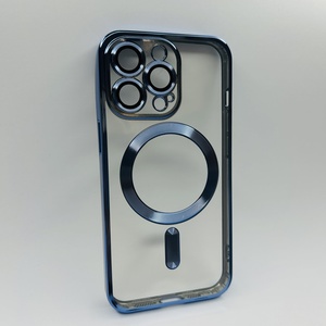 iPhone 13 Pro Mavi Kamera Korumalı MagSafe Kılıf