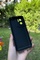 Dış Çekim Arka Yüz Xiaomi Redmi Note 11E Kamera Korumalı Deri Desenli Siyah Silikon Kılıf
