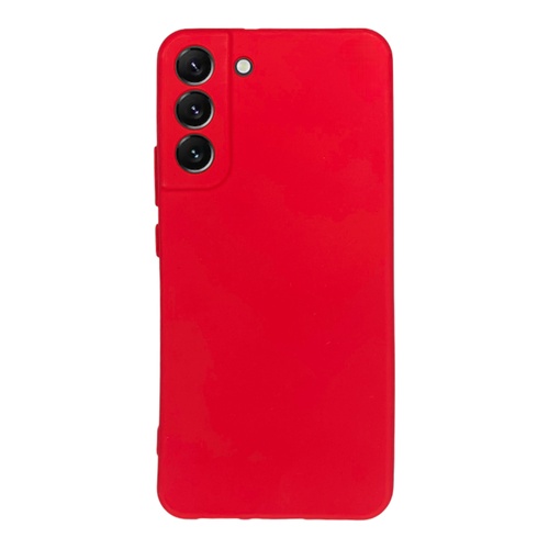 Ön Yüz Samsung Galaxy S22 Plus Kırmızı Yumuşak Silikon Kılıf