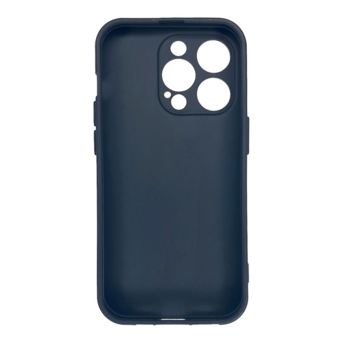 Arka Yüz İPhone 14 Pro Siyah Yumuşak Silikon Kılıf