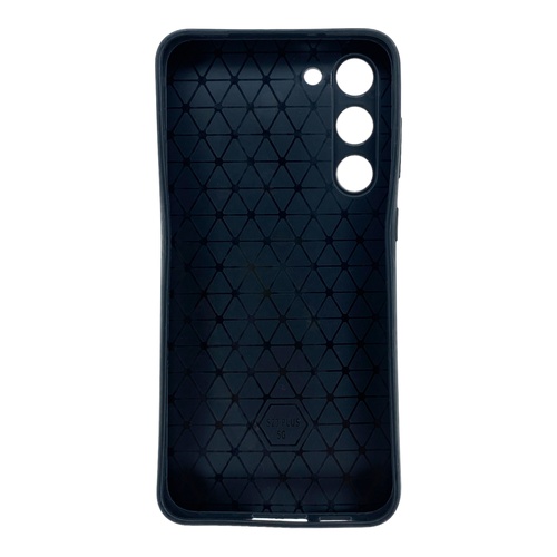 Arka Yüz Samsung Galaxy S23 Plus Kamera Korumalı Siyah Süet Kılıf