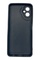 Arka Yüz Tecno Camon 19 Neo Kamera Korumalı Deri Desenli Siyah Silikon Kılıf