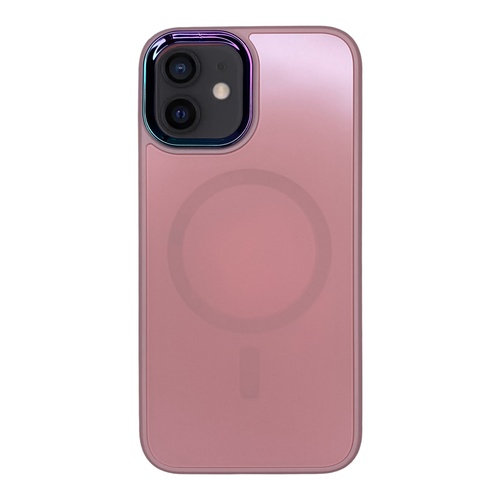 Ön Yüz iPhone 12 /12 Pro Pembe Casematic MagSafe Kılıf