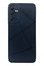 Ön Yüz Samsung Galaxy A34 Kamera Korumalı Siyah Deri Tasarımlı Silikon Kılıf