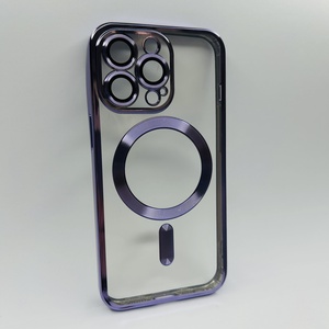 iPhone 13 Pro Mor Kamera Korumalı MagSafe Kılıf