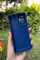 Dış Çekim Arka Yüz Xiaomi Redmi Note 10 Pro Kamera Korumalı Deri Desenli Mavi Silikon Kılıf