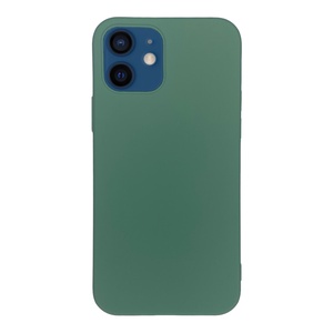 iPhone 12 Yeşil Yumuşak Silikon Kılıf