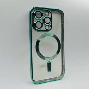 iPhone 14 Pro Yeşil Kamera Korumalı MagSafe Kılıf