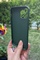 Dış Çekim Arka Yüz İPhone 12 Yeşil Yumuşak Silikon Kılıf