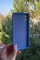 Dış Çekim Arka Yüz Samsung Galaxy S21 FE Plus İçi Süet Tasarım Mavi Silikon Kılıf