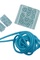 Ön Yüz Mavi Kalp Detaylı Şarj ve Kablo Koruyucu Set