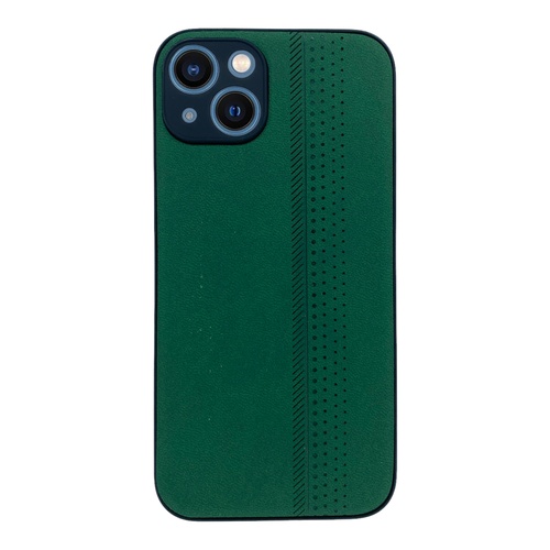 Ön Yüz İphone 13 Kamera Korumalı Yeşil Süet Kılıf
