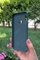 Dış Çekim Arka Yüz Huawei P40 Lite E İçi Süet Tasarımı Koyu Yeşil Silikon Kılıf