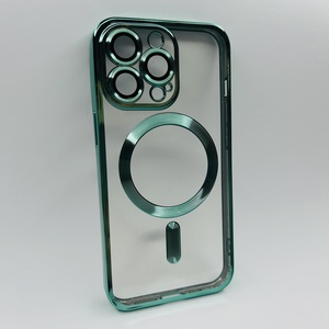 iPhone 13 Pro Yeşil Kamera Korumalı MagSafe Kılıf
