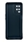 Arka Yüz Oppo A54 Kamera Korumalı Deri Desenli Siyah Silikon Kılıf