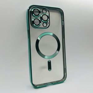 iPhone 14 Pro Max Yeşil Kamera Korumalı MagSafe Kılıf