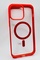 Ön Yüz İPhone 15 Pro Max Kırmızı Çerçeveli MagSafe Kılıf