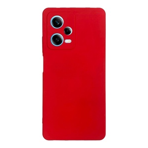 Xiaomi Redmi Note 12 5G Kırmızı Yumuşak Silikon Kılıf