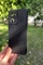 Dış Çekim Ön Yüz Oppo A77 Kamera Korumalı Siyah Deri Tasarımlı Silikon Kılıf