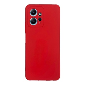 Xiaomi Redmi Note 12 4g Kırmızı  Yumuşak Silikon Kılıf